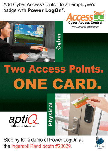 ISC West with aptiQ Cyber Access Control